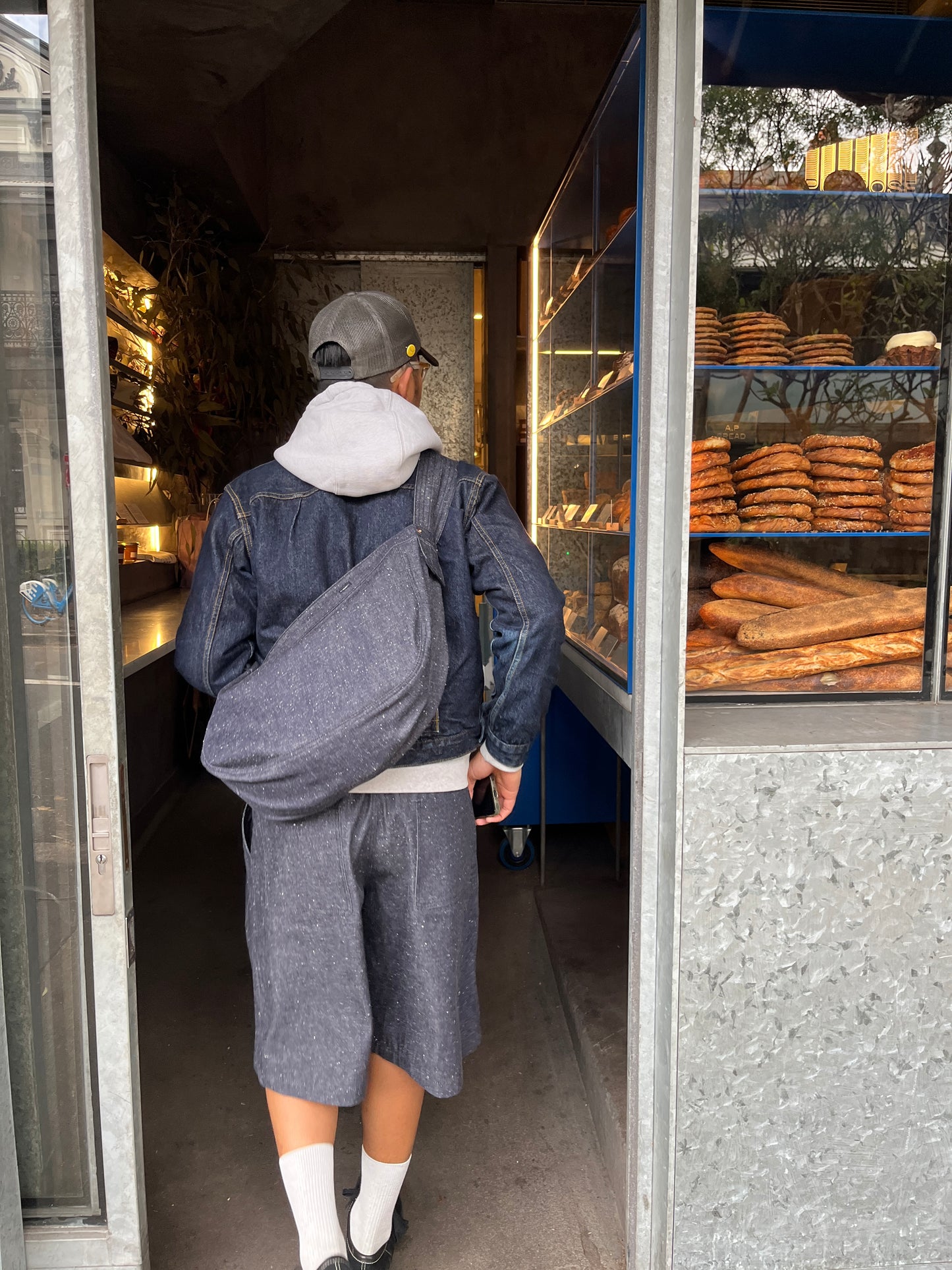 Newspaper Bag  - Nep Japanese Denim 9.5oz