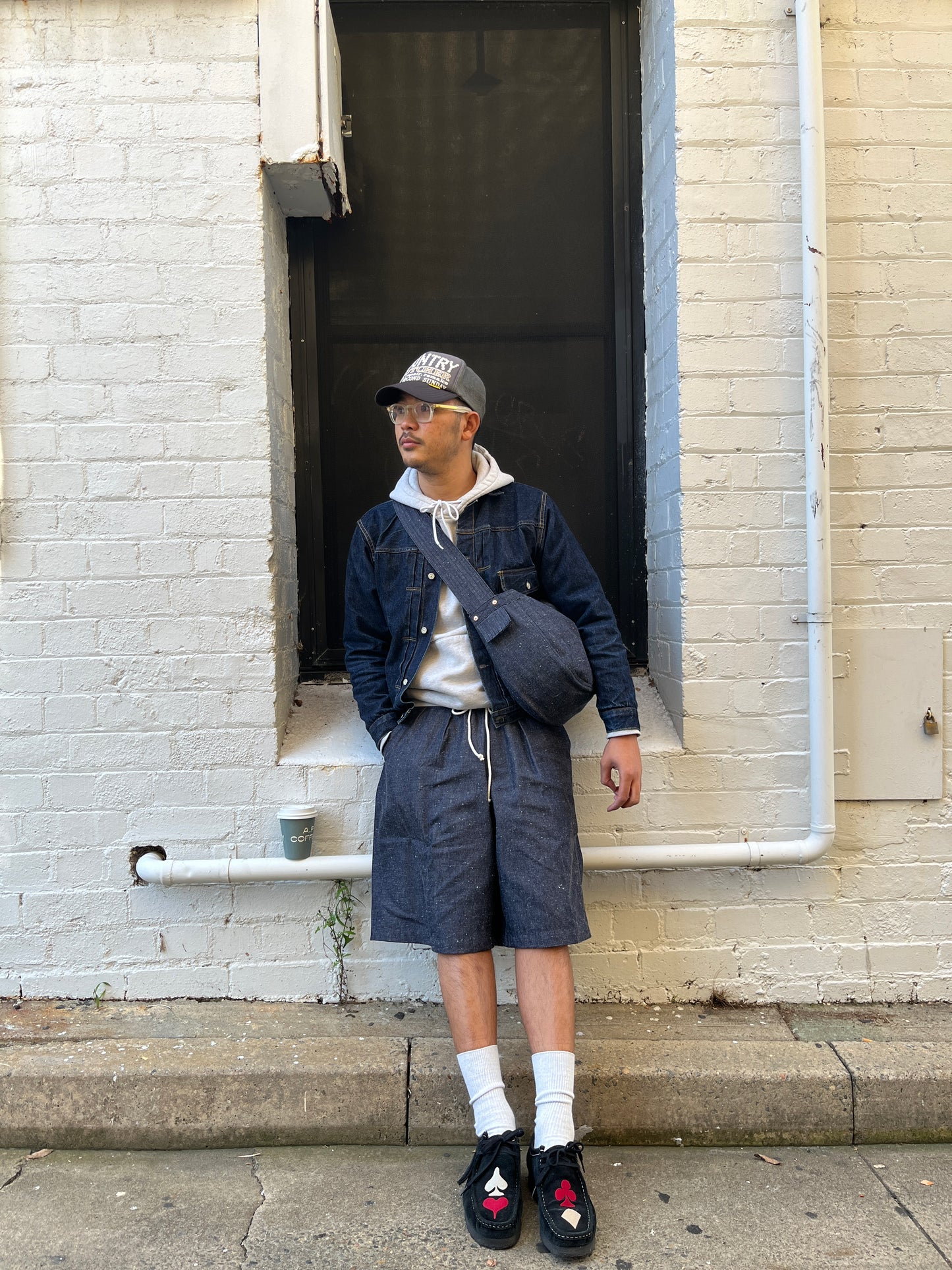 Newspaper Bag  - Nep Japanese Denim 9.5oz