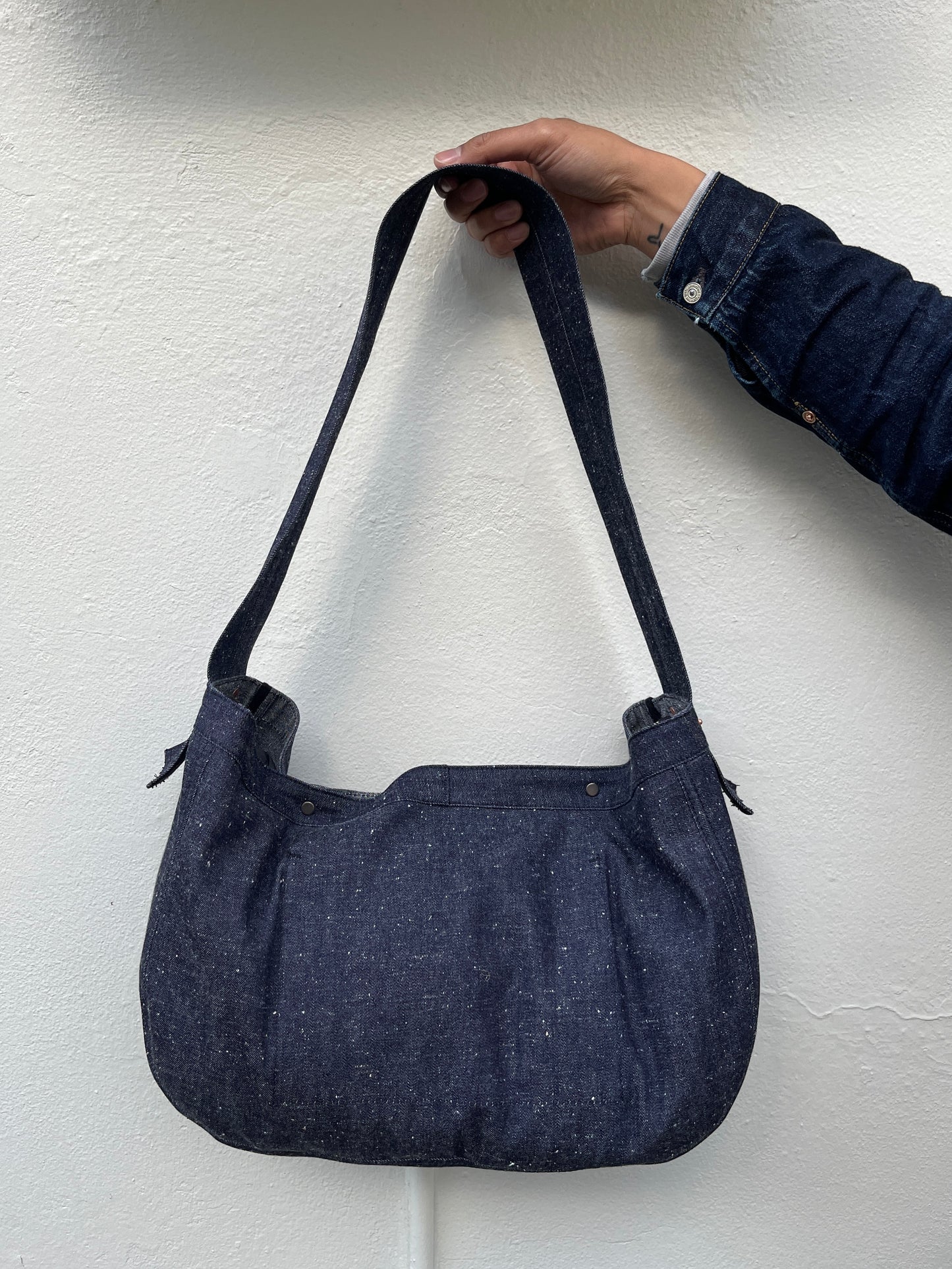 Newspaper Bag  - Nep Japanese Denim 9.5oz