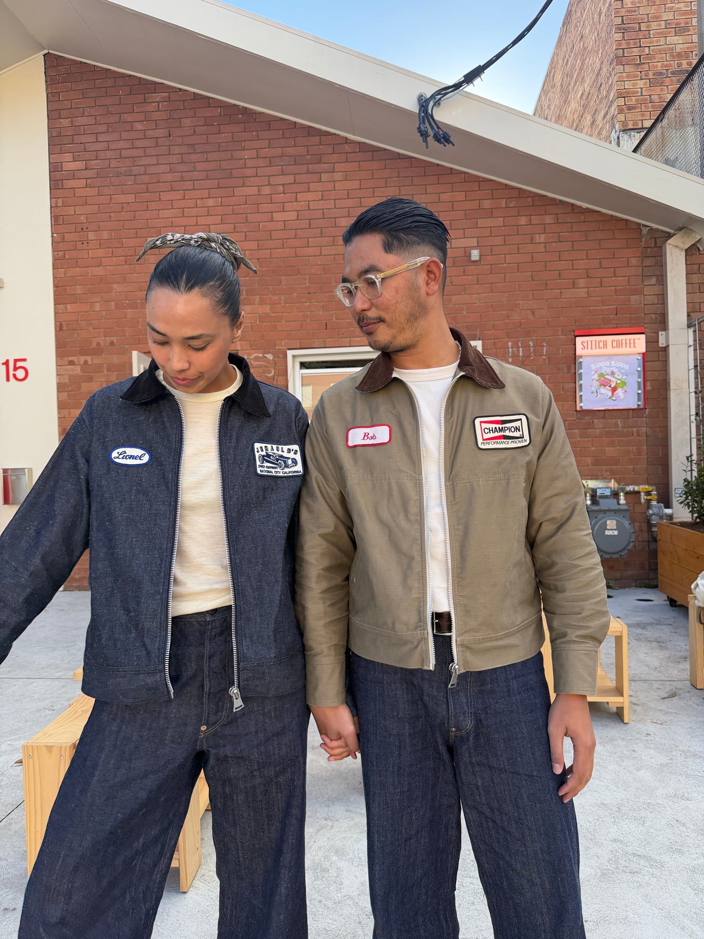 Garage Jacket - Nep Denim