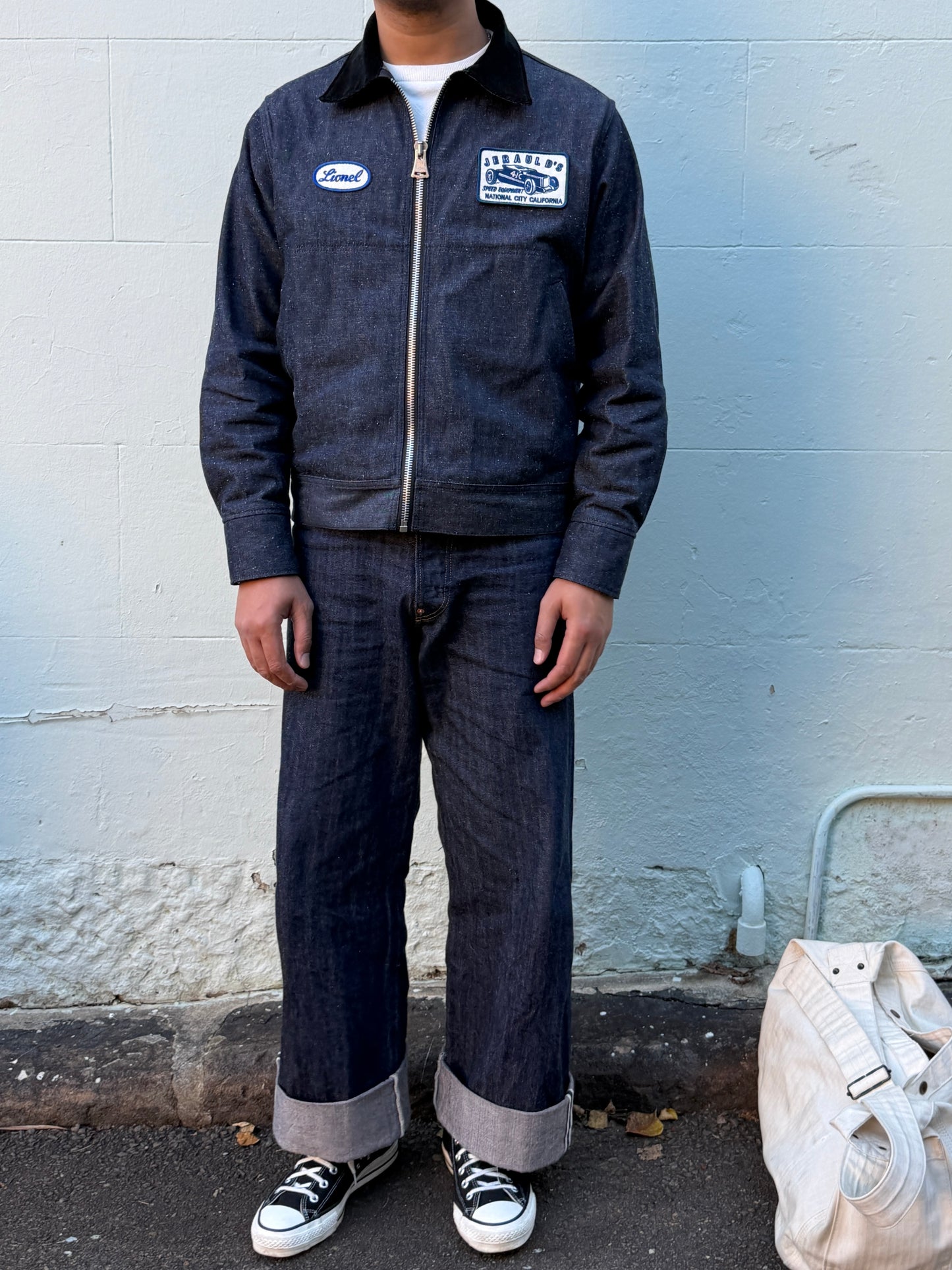 Garage Jacket - Nep Denim