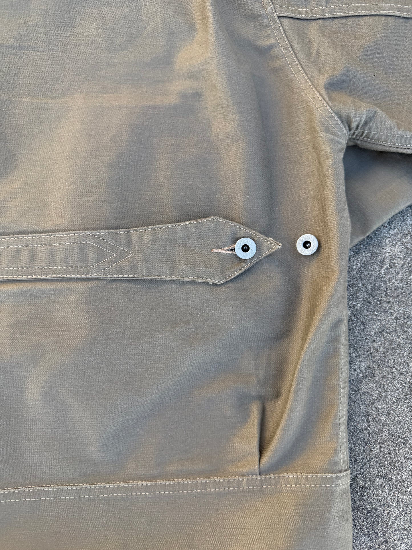 Garage Jacket - Tan Sateen